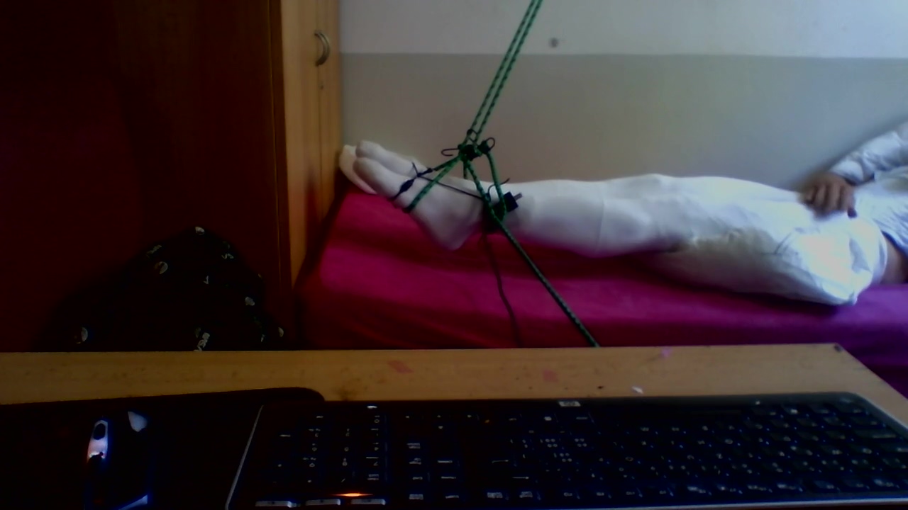 White Stocking In Bondage
