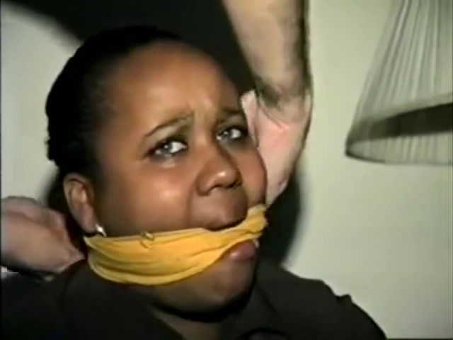 ebony black women wrap gagged
