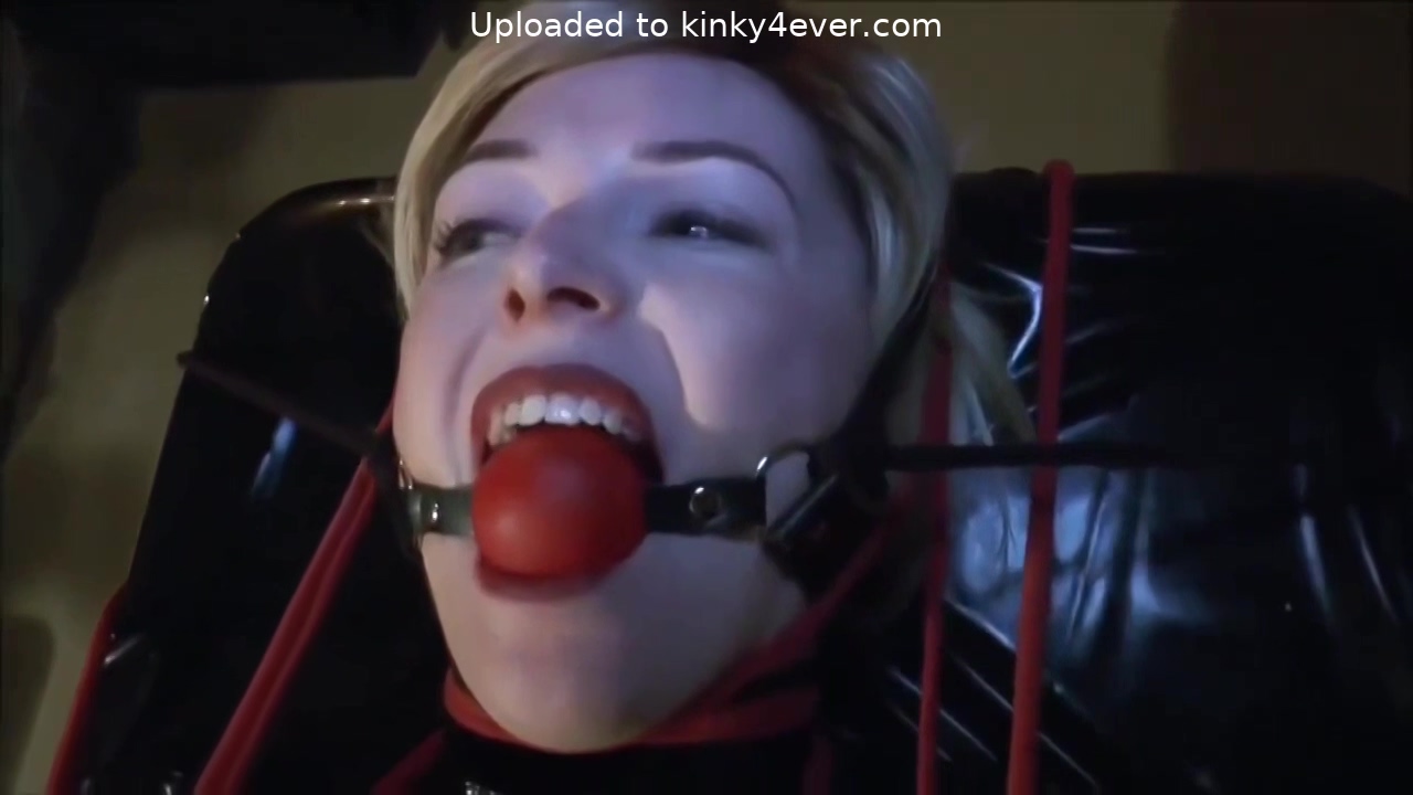 Big Ballgag Red And Black Latex
