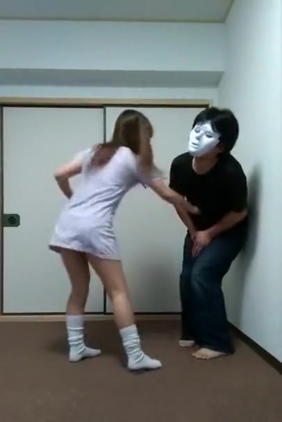 Asian teen 18+ hard groin kick! kick! kick! Japanese ballbusting
