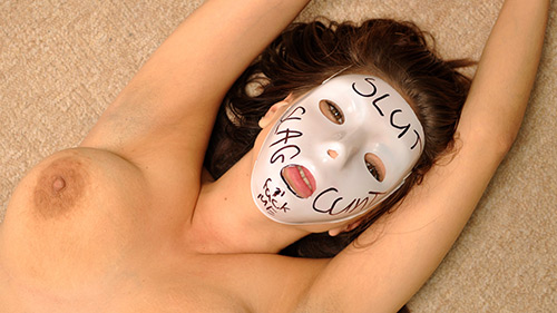 The Masked Slut in Floored and Tied - TiedVirgins
