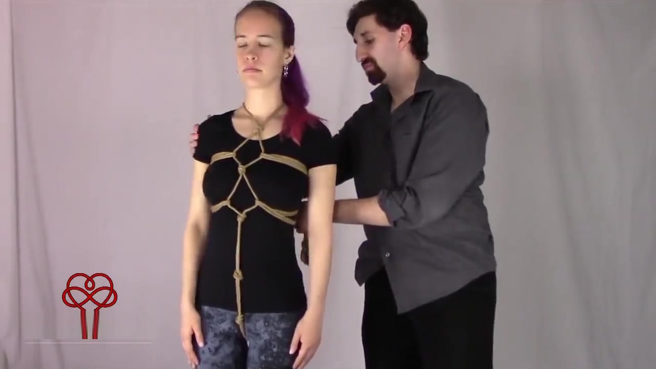 Japanese bondage harness tutorial
